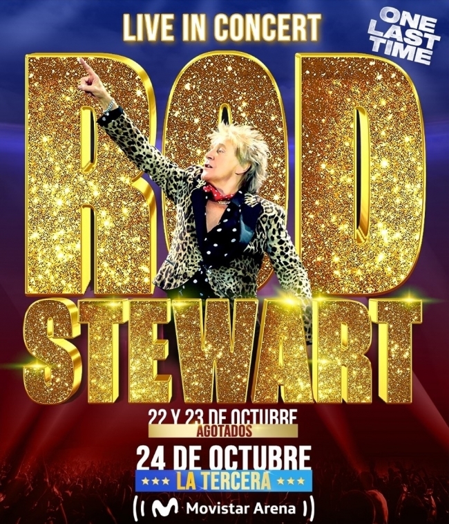 Rod Stewart tercer y ltima funcin!